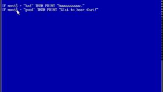 QBasic 3rd tutorial with zoom