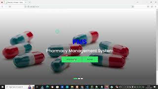 Pharmacy Management System using Python Django
