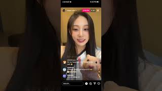 230604 happpy_yein 정예인 Instagram live ( Lovelyz )