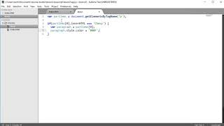 JavaScript Code Blocks