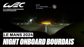 Night Onboard Lap Sébastien Bourdais Cadillac V-Series.R 🦅 I 2024 24 Hours of Le