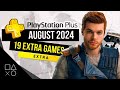 PlayStation Plus Extra August 2024 Games | PS Plus Extra August 2024