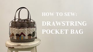 drawstring pocket bag