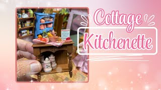 A Sweet Dollhouse Kitchenette Perfect For The Cozy Cottage