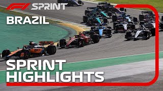 F1 Sprint Highlights | 2023 Sao Paulo Grand Prix