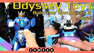 Odyssey Toys - Build Your Own Drone & more! (CE Week 2018)
