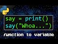 Python assign functions to variables 📛
