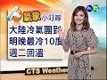 2012.12.22 華視晚間氣象 莊雨潔主播