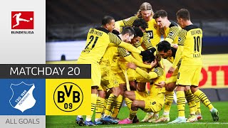 Malen on Fire, Haaland Scores Again | TSG Hoffenheim - Borussia Dortmund 2-3 | All Goals | MD 20