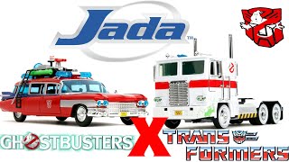 Jada Toys 40th Anniversary Transformers X Ghostbusters Crossover