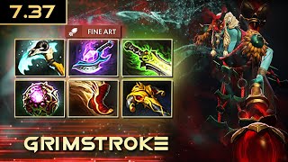 [MIDLANE] TOPSON GRIMSTROKE 7.37 | #Dota2 #4K