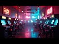 Moonlight Arcade – Echo Drift | Retro Lo fi Chill in an Empty Game Hall