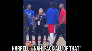 *FULL CAPTIONS* Montrezl Harrell GETS Heated At Giannis Antetokounmpo For Moving