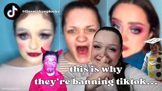 REACTING TO MY OLD CRINGEY TIKTOKS (before they're gone forever)