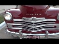 1949 Plymouth Sedan Classic Car in action