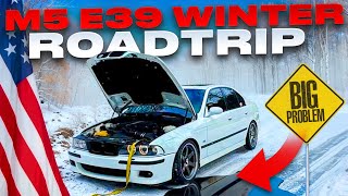 Best BMW ever built? - M5 E39 Roadtrip in the USA + X3M Crash!