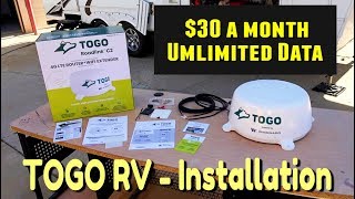 Installing TOGO Roadlink C2 ( UPDATE - Unlimited Plan Cancelled - link in description)