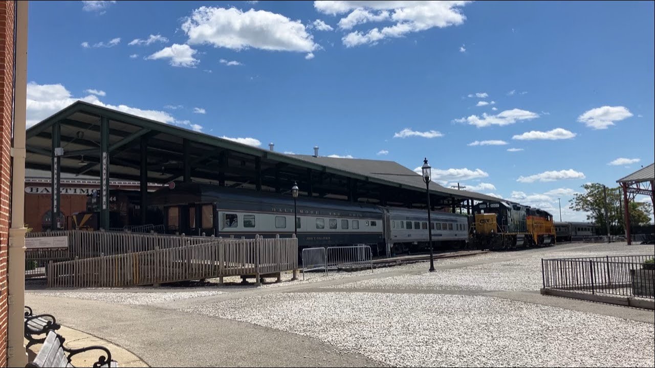 My Day That The B&O Railroad Museum In Baltimore City - YouTube