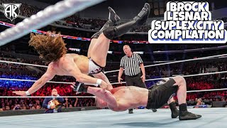 Brock Lesnar Suplex City Compilation