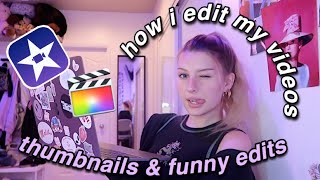how I edit my videos!! ~edit like a pro on Imovie~