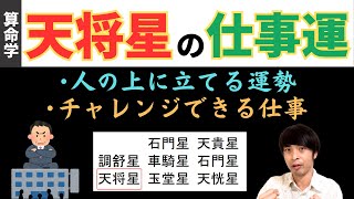 【算命学占い】天将星の仕事運！社長も夢ではない！高みを目指して発揮される運勢