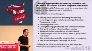 Ruby Midwest 2013 The Most Important Optimization: Happiness by Ernie Miller