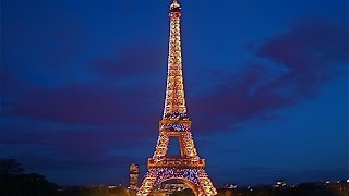 Eiffel Tower | Night View | Sparkling lights show 2016