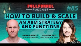 How to build and scale an ABM strategy and functions with Corrina Owens