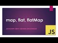 JavaScript Array - map, flat and flatMap methods explained - JavaScript Tutorial