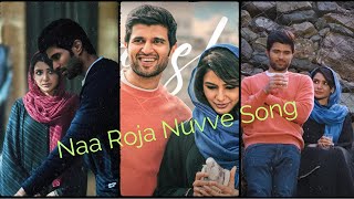 Naa Roja Nuvve song... | Kushi | Vijay Devarakonda | Samantha | lovesong💕❤️🥰 #trending