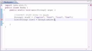 Intermediate Java Tutorial - 12 - addAll