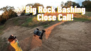 TYPHON TLR & BIG ROCK 3S ABANDONED BMX TRACK CHAOS!