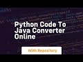 python code to java converter online