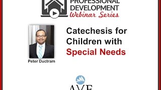 Catechesis for Children with Special Needs