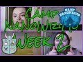 CAMP NANOWRIMO VLOG | Week 2 | Migraines, Zero Words & Dreams