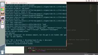 11 Ruby and Linux Configuring Postgres