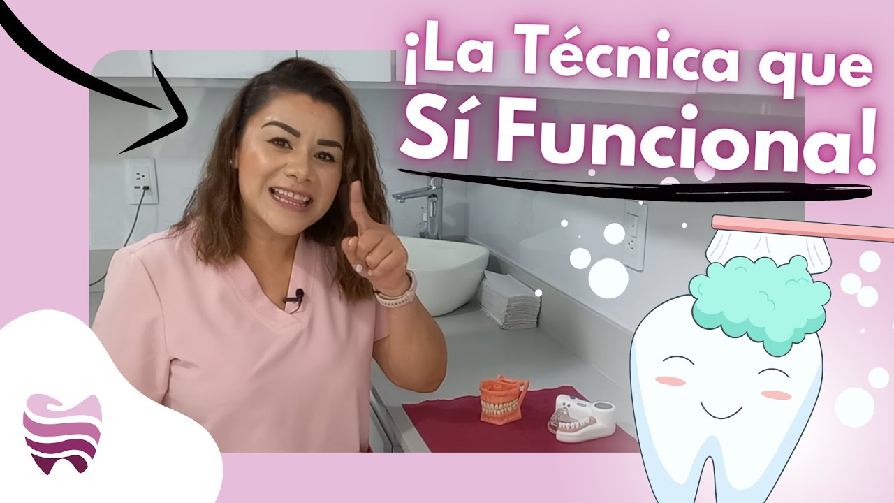 ¡La Mejor Técnica! El Correcto CEPILLADO Y Uso Del HILO DENTAL 🦷💜 - YouTube