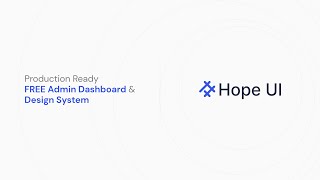 Hope UI - First Look | Best Free Open Source Bootstrap 5 Admin Dashboard UI Kit | Iqonic Design