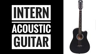 Best Guitar under 2000 | Intern Acoustic Guitar with Picks \u0026 Carry Bag Check comments for affiliate