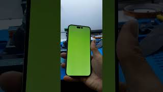 iphone 14 promax tela verde tem solução?