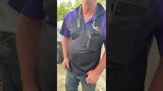 Crazy Fedex guy wasted on my property