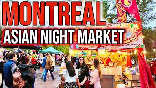 Montreal walking tour at Chinatown and Asian food festival