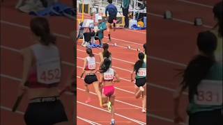 최강 러너들의 멋진 레이스 ~! 2024 전국체전 400m 계주 결승경기