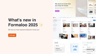 What's new in Formaloo- January 2025