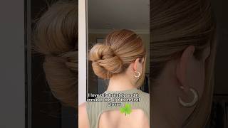 Elegant Clover Bun: A Must-Try Hairstyle Tutorial!❣️