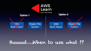 Amazon EBS Multi Attach or EFS - are they very different ?