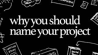 how to actually finish creative projects! (one quick tip)