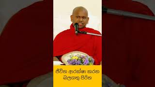 ජීවිත ආරක්ෂා කරන බලගතු පිරිත#welimada_saddhaseela_thero#budu_bana #bana #dharmadeshana