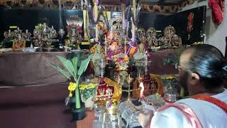 GANESHA CHATURTHI MAHOTSAVAM DAY 03Morning,  Kshipra Prasad's Ganapati Homam Sept 12,  2021