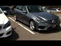 2014 mercedes benz e350 sport and luxury model comparison